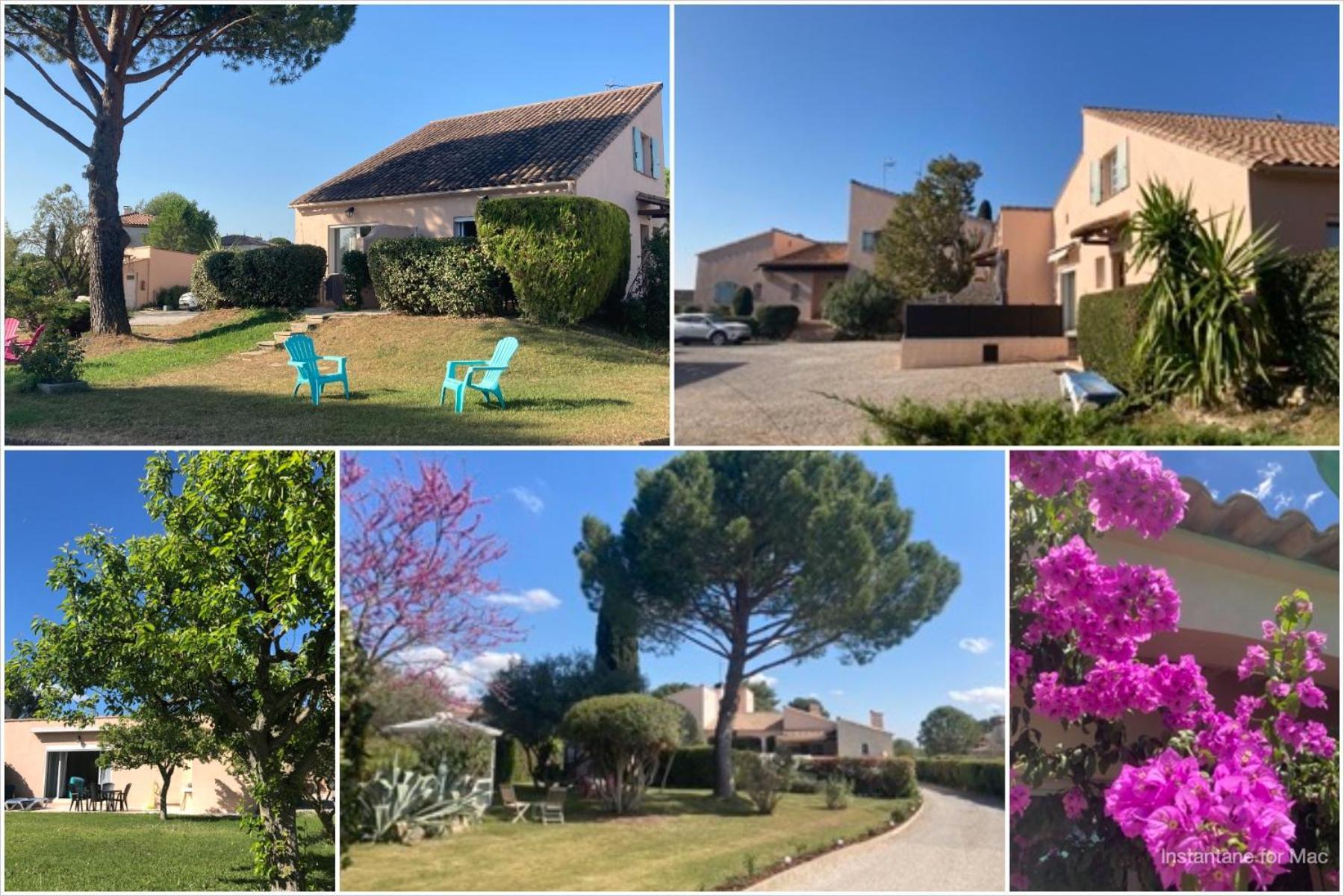 Les Bougainvillees De Camargue Villetelle Exteriör bild
