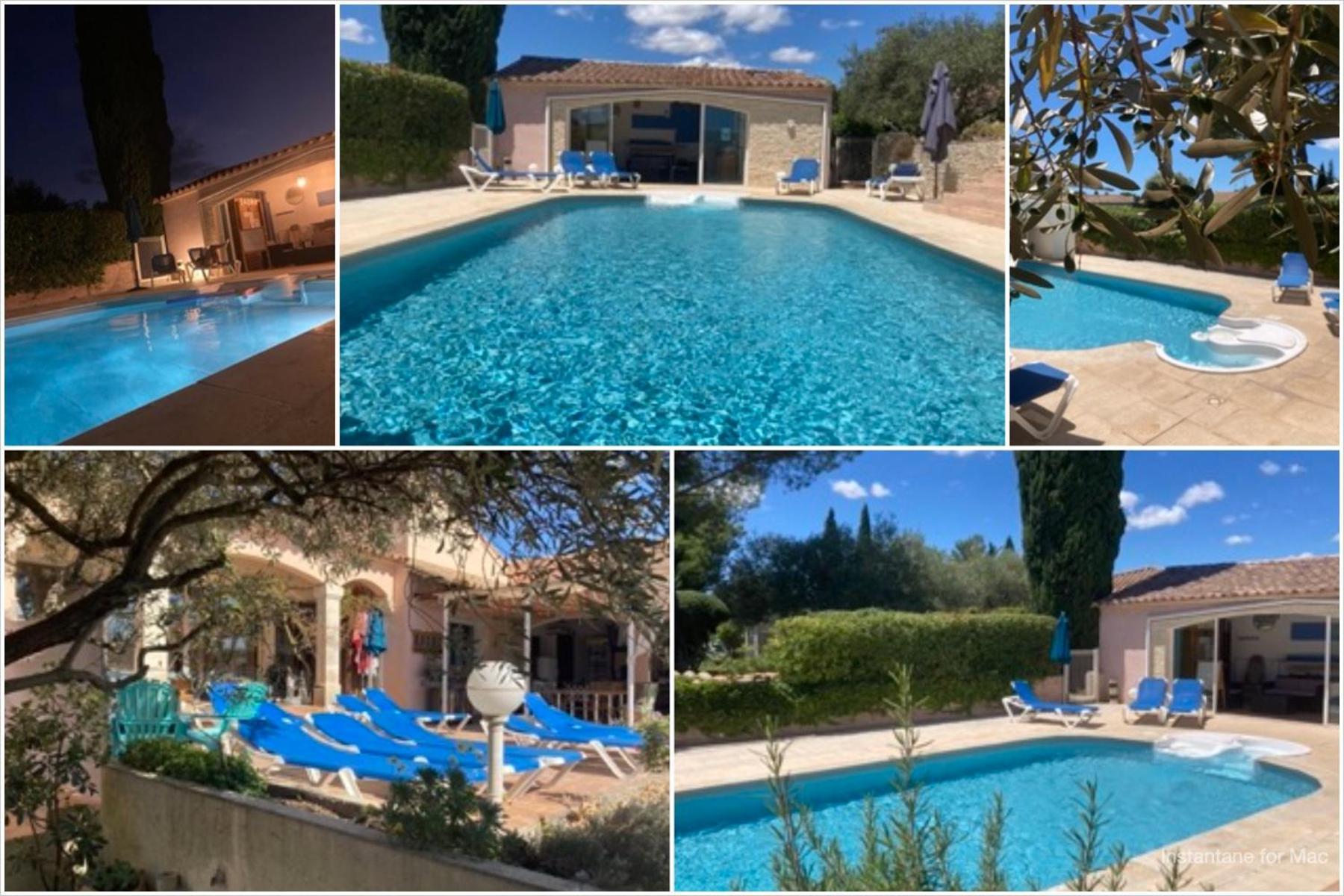 Les Bougainvillees De Camargue Villetelle Exteriör bild