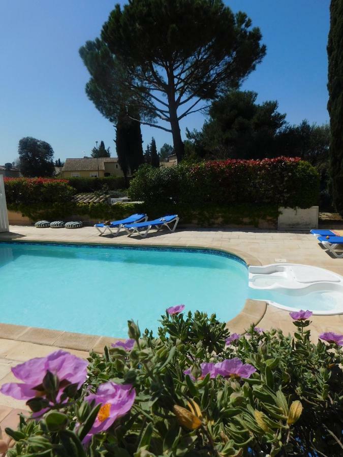 Les Bougainvillees De Camargue Villetelle Exteriör bild